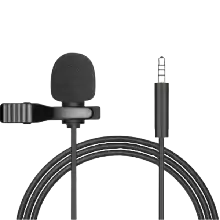 3.5 MM MICROPHONE CLIP TIE COLLAR